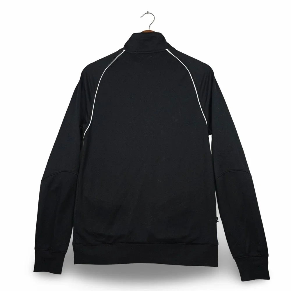 Jordan Brand Dri-FIT Track Jacket Men Small Black Full Zip Jumpman Logo Athletic